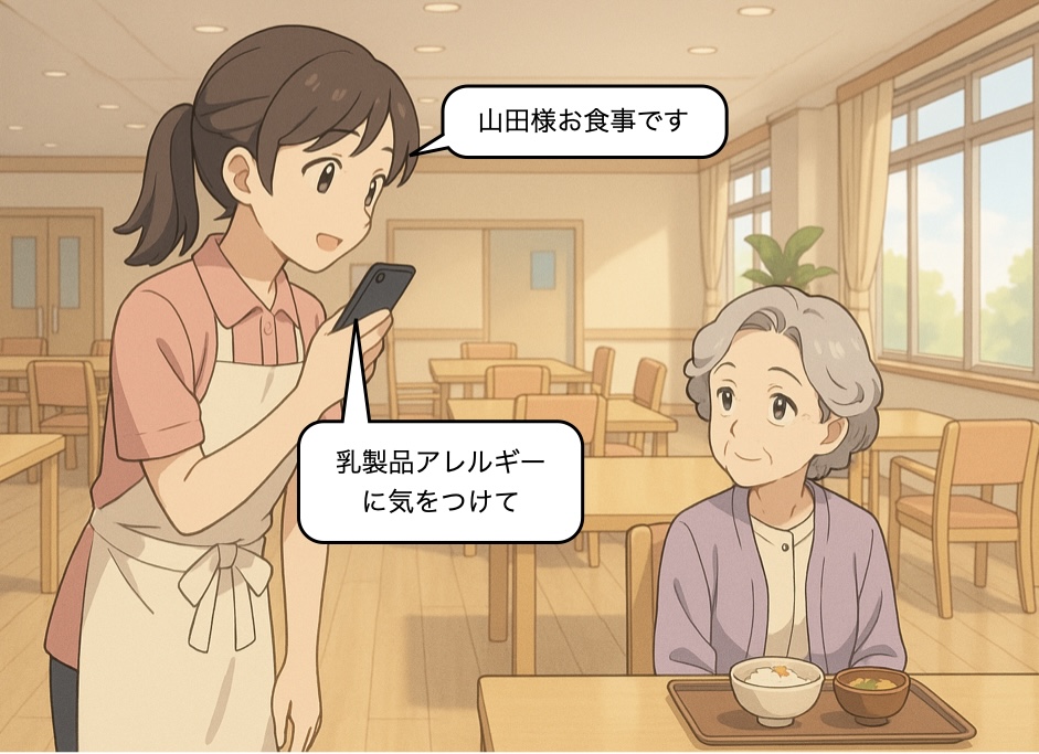 ささやきケア 概念図